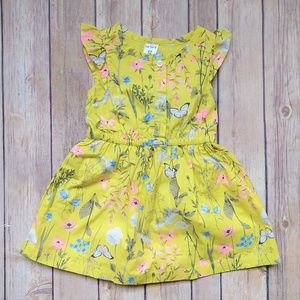 Yellow Carters Dress - 12 months
